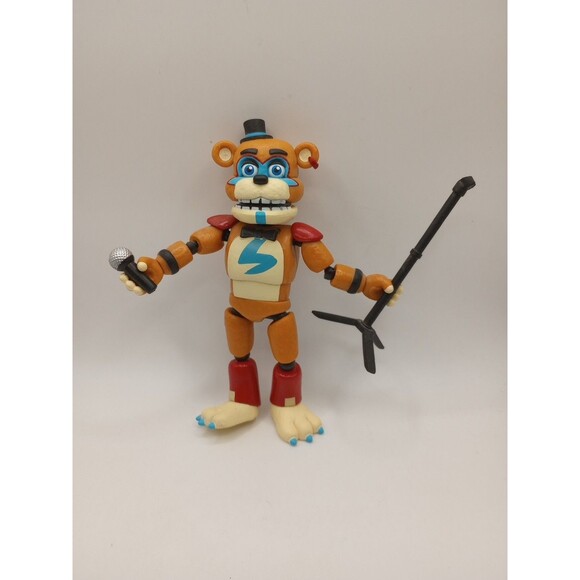 FNAF Five Nights At Freddy's Security Breach Glamrock Freddy Figure - Picture 1 of 6